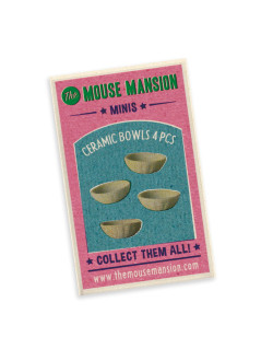 The Mouse Mansion keramikiniai dubenėliai - Kūrybiniai žaislai vaikams nuo 6 metų