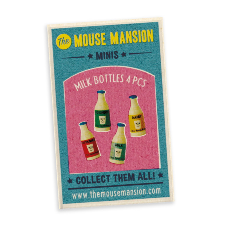 The Mouse Mansion pieno rinkinys - Kūrybiniai žaislai vaikams nuo 6 metų