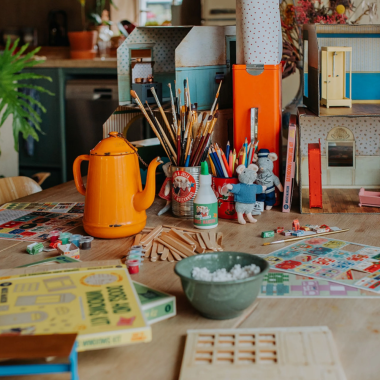 The Mouse Mansion klijai - Kūrybiniai žaislai vaikams nuo 6 metų