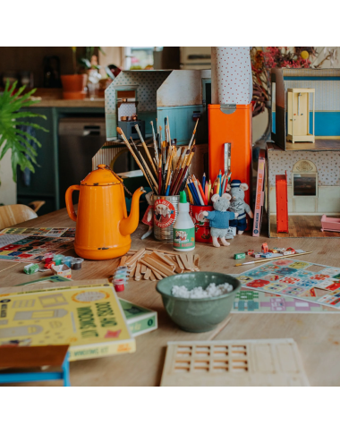 The Mouse Mansion klijai - Kūrybiniai žaislai vaikams nuo 6 metų The Mouse Mansion klijai - Kūrybiniai žaislai vaikams nuo 6 metų