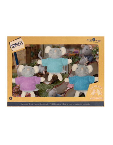 The Mouse Mansion peliukas trynukai - Kūrybiniai žaislai vaikams nuo 5 metų