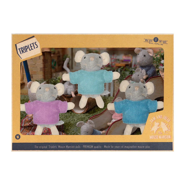 The Mouse Mansion peliukas trynukai - Kūrybiniai žaislai vaikams nuo 5 metų