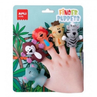 Apli pirštukų lėlės Džiunglės - Žaislai vaikams