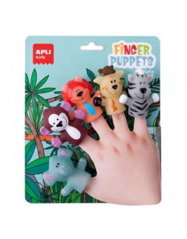 Apli pirštukų lėlės Džiunglės - Žaislai vaikams