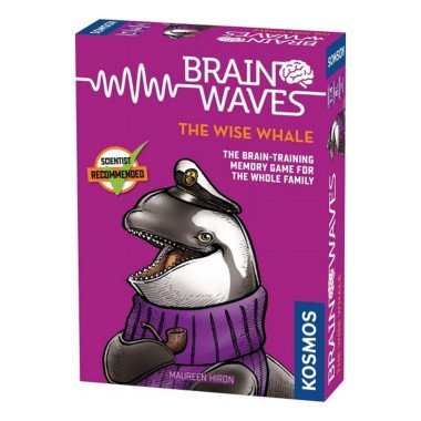 KOSMOS stalo žaidimas Brain Waves The Wise Whale - Lavinamieji žaislai vaikams nuo 6 metų