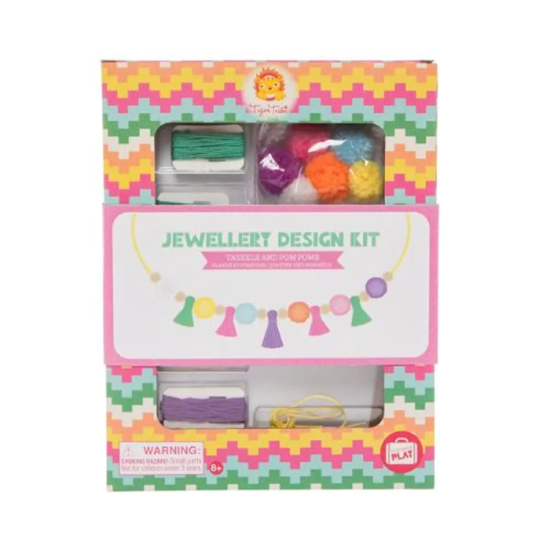 Pompomsų vėrinio gamybos rinkinys - Rankdarbių rinkiniai vaikams