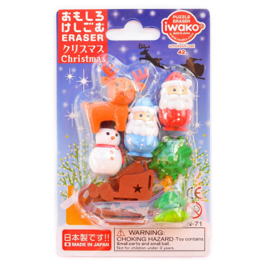 Iwako figūrėlės-trintukai - žaislai vaikams nuo 3 metų