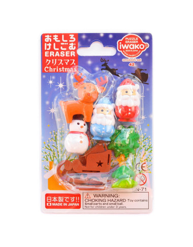 Iwako figūrėlės-trintukai - žaislai vaikams nuo 3 metų