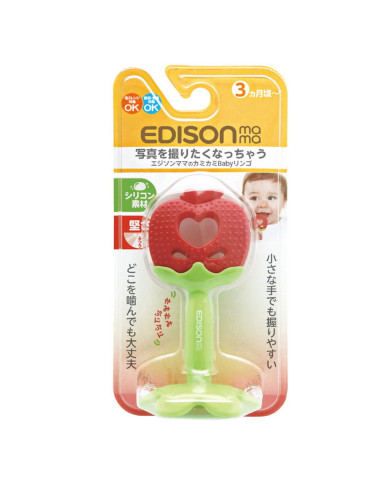 EdisonMama kramtukas kūdikiams Obuolys - Kramtukai kūdikiams