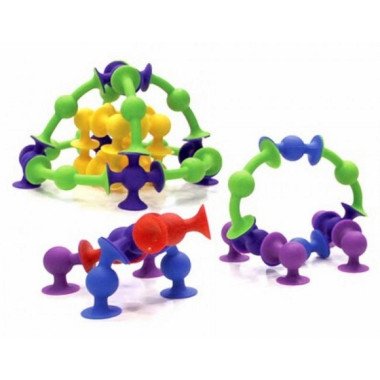 Squigz lipšniukai (44 vnt) - Lavinamieji žaislai vaikams