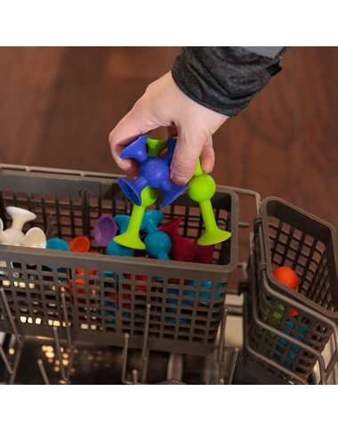 Squigz lipšniukai (44 vnt) - Lavinamieji žaislai vaikams