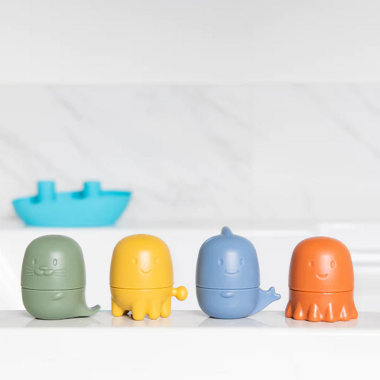 Ubbi vandens žaislai Gyvūnėliai - Vonios žaislai vaikams nuo 1 metų