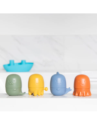 Ubbi vandens žaislai Gyvūnėliai - Vonios žaislai vaikams nuo 1 metų