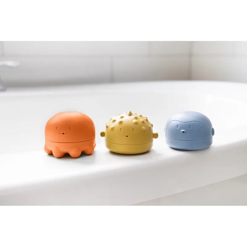Ubbi vandens žaislai Jūros gyvūnai - Vonios žaislai vaikams nuo 1 metų