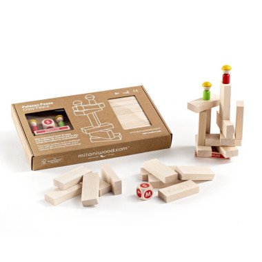 Milaniwood žaidimas Crazy Palace - Edukaciniai mediniai žaidimai