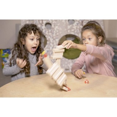 Milaniwood žaidimas Crazy Palace - Edukaciniai mediniai žaidimai