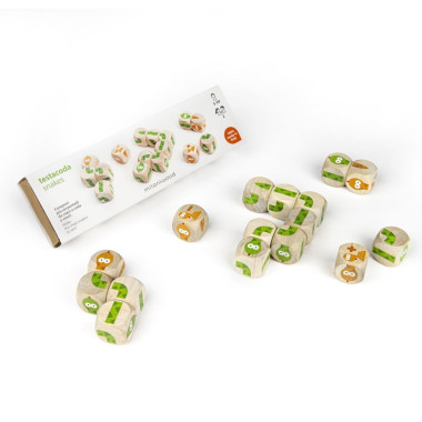 Milaniwood žaidimas Snakes - Edukaciniai mediniai žaidimai