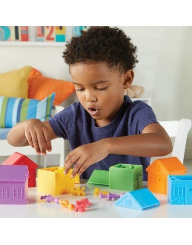 Rūšiavimo žaidimas Kaimynai - Lavinamieji žaislai nuo 3 metų Rūšiavimo žaidimas Kaimynai - Lavinamieji žaislai nuo 3 metų