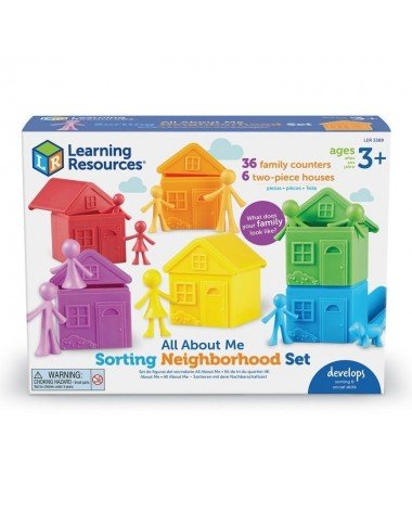 Rūšiavimo žaidimas Kaimynai - Lavinamieji žaislai nuo 3 metų Rūšiavimo žaidimas Kaimynai - Lavinamieji žaislai nuo 3 metų