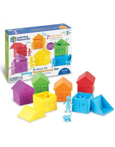 Rūšiavimo žaidimas Kaimynai - Lavinamieji žaislai nuo 3 metų Rūšiavimo žaidimas Kaimynai - Lavinamieji žaislai nuo 3 metų