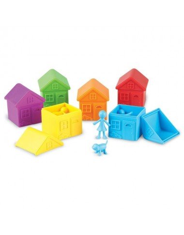 Rūšiavimo žaidimas Kaimynai - Lavinamieji žaislai nuo 3 metų Rūšiavimo žaidimas Kaimynai - Lavinamieji žaislai nuo 3 metų