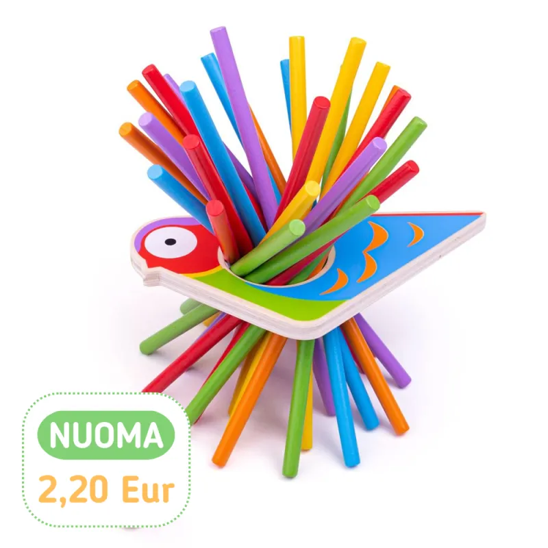 Bigjigs stalo žaidimas Ištrauk pagaliuką - Lavinamieji žaidimai Bigjigs stalo žaidimas Ištrauk pagaliuką - Lavinamieji žaidimai