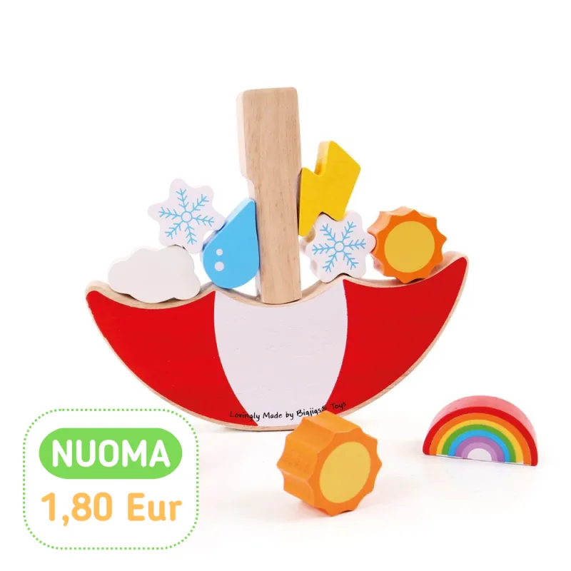 Bigjigs balansinis žaidimas - Lavinamieji žaidimai