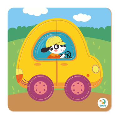 Dodo pirmoji dėlionė vaikams - Dėlionės vaikams nuo 2 metų