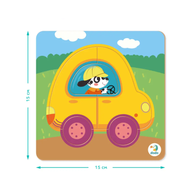 Dodo pirmoji dėlionė vaikams - Dėlionės vaikams nuo 2 metų
