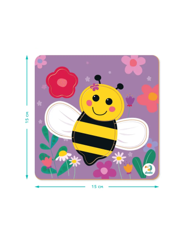 Dodo pirmoji dėlionė vaikams - Dėlionės vaikams nuo 2 metų