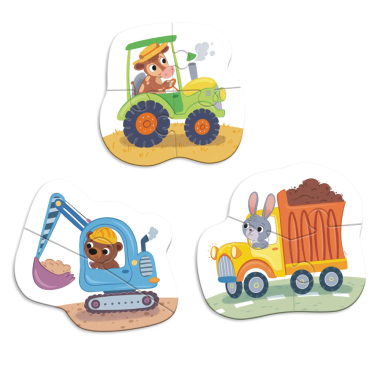 Dodo pirmoji didelių detalių dėlionė vaikams - Dėlionės vaikams nuo 2 metų