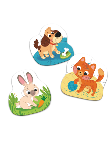 Dodo pirmoji didelių detalių dėlionė vaikams - Dėlionės vaikams nuo 2 metų