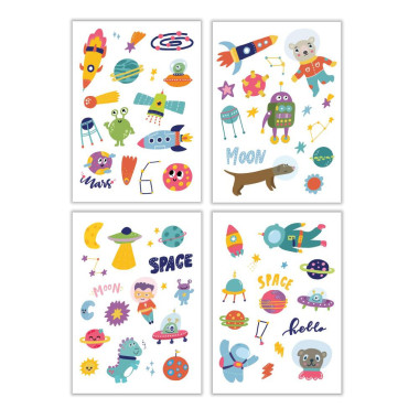 Dodo vaikiškos tatuiruotės - Laikinos tatuiruotės vaikams