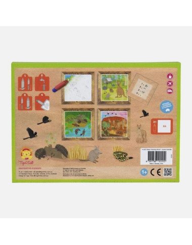 Spalvinimo knygutė su vandens pieštuku - Lavinamieji žaislai vaikams Spalvinimo knygutė su vandens pieštuku - Lavinamieji žaislai vaikams