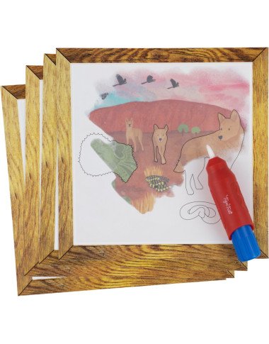 Spalvinimo knygutė su vandens pieštuku - Lavinamieji žaislai vaikams Spalvinimo knygutė su vandens pieštuku - Lavinamieji žaislai vaikams