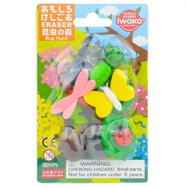 Iwako figūrėlės-trintukai - žaislai vaikams nuo 3 metų