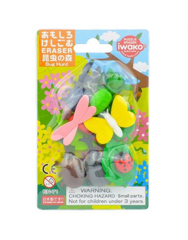 Iwako figūrėlės-trintukai - žaislai vaikams nuo 3 metų Iwako figūrėlės-trintukai - žaislai vaikams nuo 3 metų