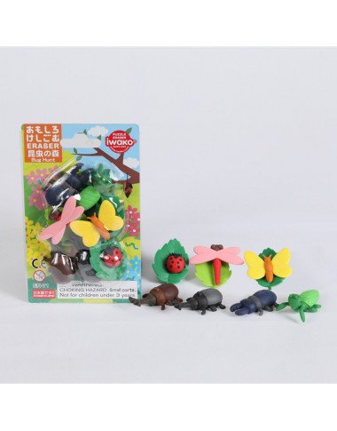 Iwako figūrėlės-trintukai - žaislai vaikams nuo 3 metų Iwako figūrėlės-trintukai - žaislai vaikams nuo 3 metų