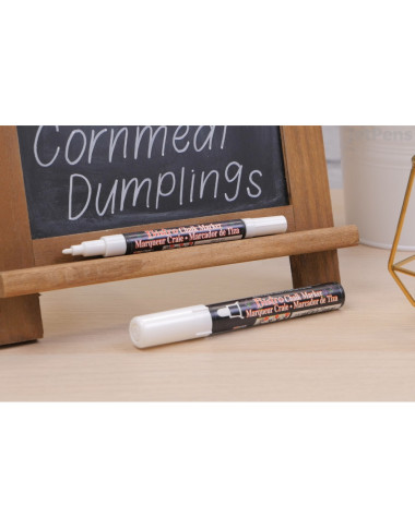 Kreidinis markeris Marvy Bistro Chalk Marker plonu antgaliu - Kanceliarinės prekės vaikams