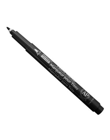 Markeriai tekstilei plonu galiuku Fabric Marker Fine (6 vnt.) - Kanceliarinės prekės vaikams