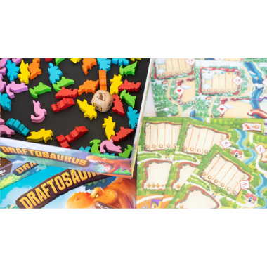 Stalo žaidimas Draftosaurus - Stalo žaidimai vaikams nuo 8 metų