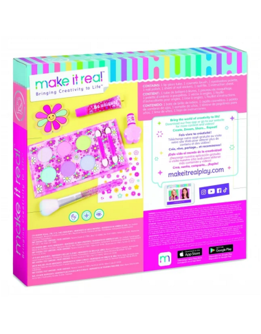 Make it real makiažo rinkinys mergaitei - Vaikiška kosmetika Make it real makiažo rinkinys mergaitei - Vaikiška kosmetika