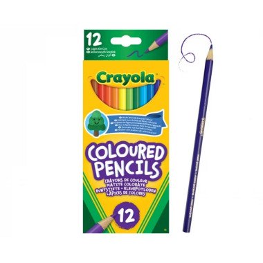 Crayola spalvoti pieštukai vaikams - Pieštukai vaikams