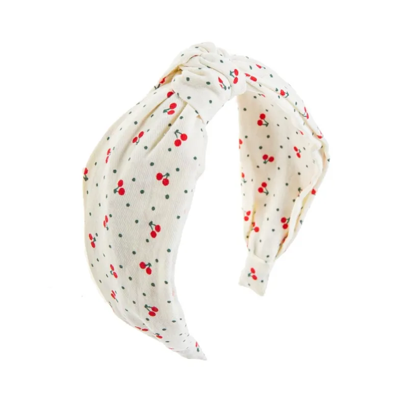 Plaukų lankelis mergaitėms Vyšnios - Plaukų lankeliai mergaitėms Plaukų lankelis mergaitėms Vyšnios - Plaukų lankeliai mergaitėms