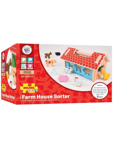 Bigjigs koka figūru šķirotājs - Koka rotaļlietas - Lapute.lt