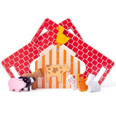 Bigjigs medinė formų rūšiuoklė - Mediniai lavinamieji žaislai