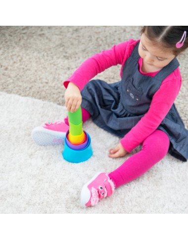 Lavinamasis žaislas SpiroKu statymo cilindrai - Lavinamieji žaislai vaikams nuo 1 metų Lavinamasis žaislas SpiroKu statymo cilindrai - Lavinamieji žaislai vaikams nuo 1 metų