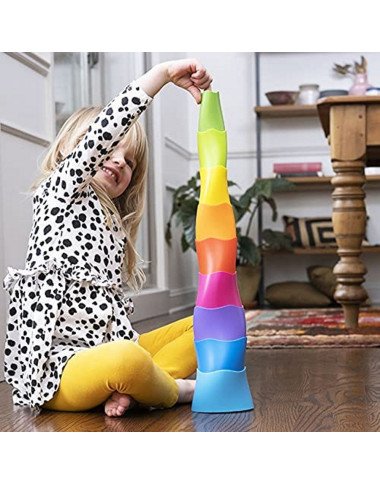 Lavinamasis žaislas SpiroKu statymo cilindrai - Lavinamieji žaislai vaikams nuo 1 metų Lavinamasis žaislas SpiroKu statymo cilindrai - Lavinamieji žaislai vaikams nuo 1 metų