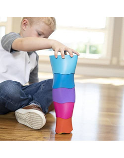 Lavinamasis žaislas SpiroKu statymo cilindrai - Lavinamieji žaislai vaikams nuo 1 metų