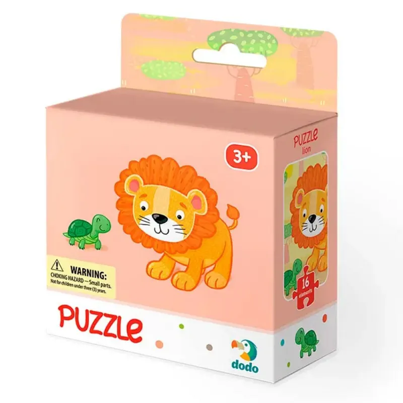 Dodo dėlionė vaikams Liūtukas (16 det.) - Dėlionės vaikams nuo 3 metų